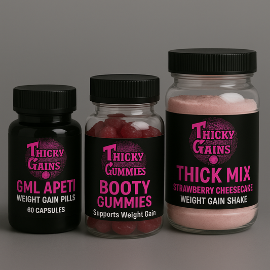The Ultimate Thicky Kit
Glow Up. Fill Out. Show Out.